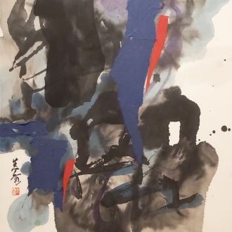전시리뷰; 필묵으로 노니는 유희 화경 ; 김대원 ‘시간의 결’