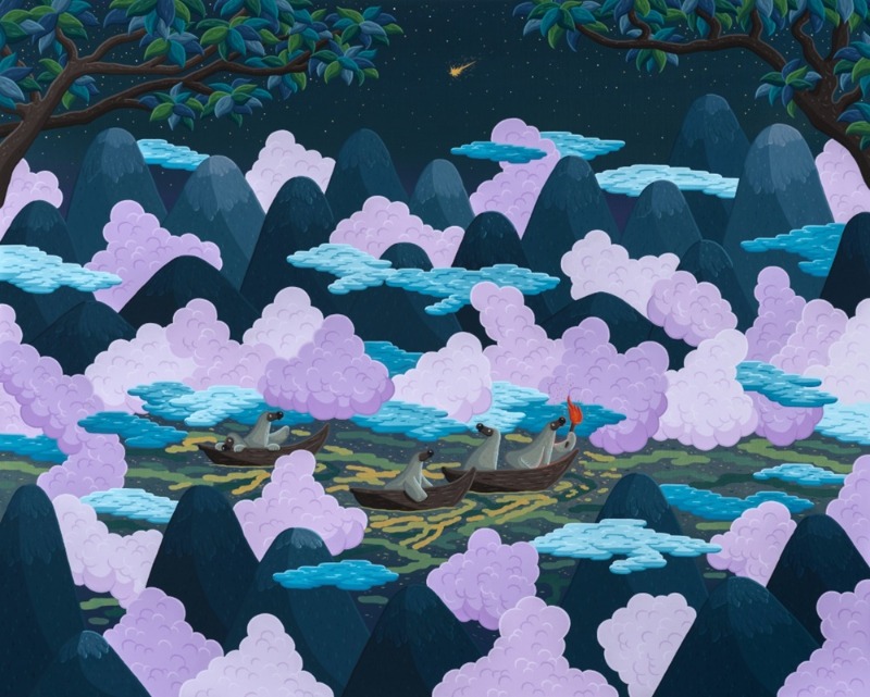 김선우,영원한여정,2025,캔버스에과슈,130x162cm.jpg