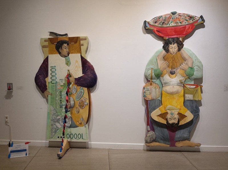 한미경,밥짓는사람(아빠,엄마,아이),2008,캔버스에유채,개인전-무등현대,20250917-1.jpg
