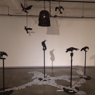 김광례 조형전 ‘흰 칼끝, 검은 흙’