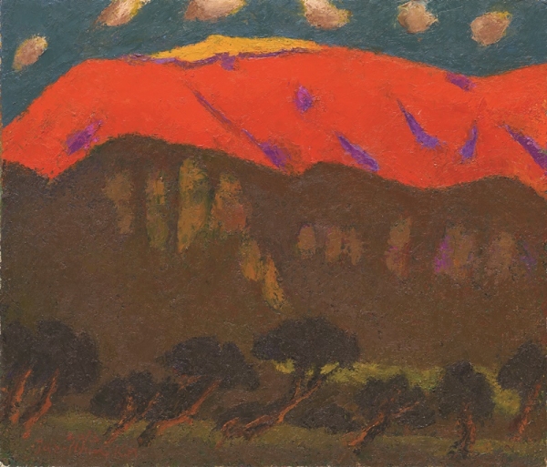 김재형 &lt;무등산 석양&gt;, 2013, 캔버스에 유채, 53x45.5cm