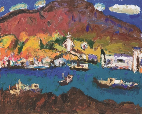 김재형 &lt;포구풍경&gt;, 2007, 캔버스에 유채, 72.7x90.9cm