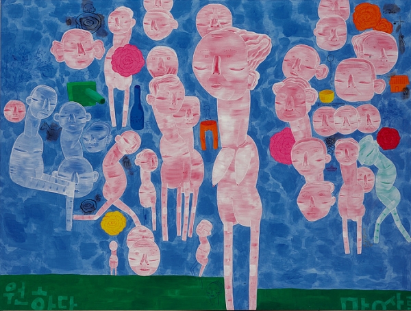 박수만 &lt;원하다&gt;, 2008, 캔버스에 유채, 200x150cm