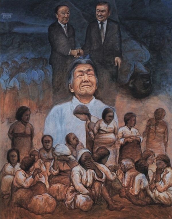 서미라 &lt;그 딸들&gt;, 1992, 캔버스에 유채, 130x162cm