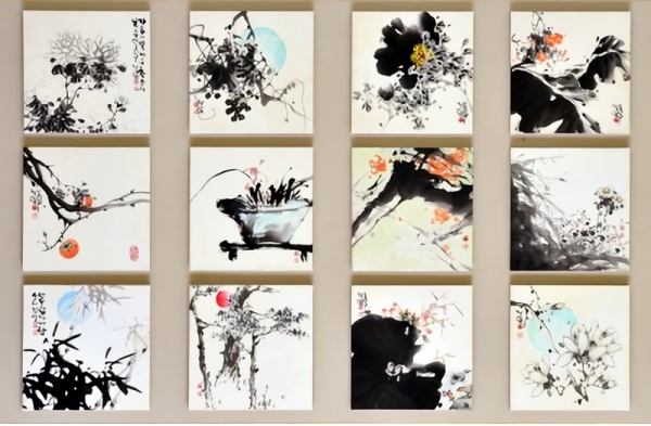 이병오 &lt;계절의 향기&gt;, 2005, 한지에 수묵담채, 97x188cm, 광주시립미술관 소장