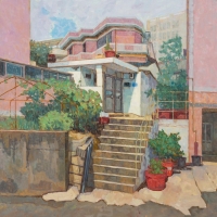 노여운 <머무르다>, 2024, 캔버스에 유채 