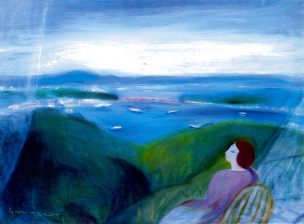 강숙자 &lt;여정&gt;, 2007, 캔버스에 유채, 72.7x53cm
