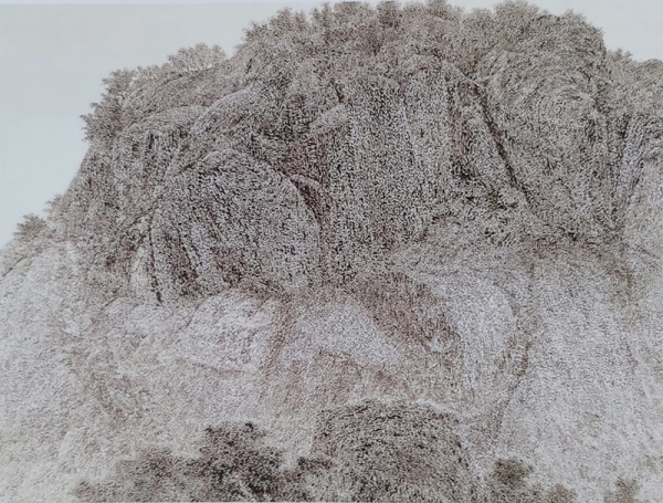 조광익 &lt;인왕산&gt;, 2006, 한지에 수묵담채