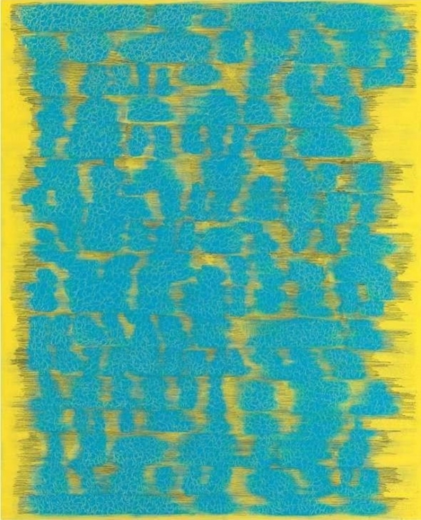 강지수 &lt;혼돈, 시선이 머물다&gt;, 2020, 캔버스에 유채, 162.2x130.3cm