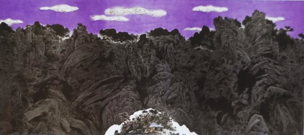 조광익 &lt;한산애가&gt;, 2010, 한지에 수묵담채, 207x432cm